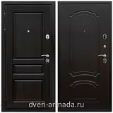 Толстые входные двери, Дверь входная парадная Армада Премиум-Н ФЛ-243 / ФЛ-140 Венге
