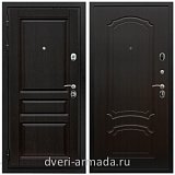Входные двери толщиной 1.85 мм, Дверь входная парадная Армада Премиум-Н ФЛ-243 / ФЛ-140 Венге