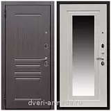 Белые двери с зеркалом, Дверь входная Армада Экстра ФЛ-243 Эковенге / ФЛЗ-120 Дуб беленый в квартиру