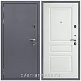 Дверь входная Армада Лондон 2 Антик серебро / ФЛ-243 Белый матовый