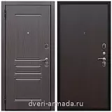 Входные двери в Подольске, Дверь входная Армада Экстра МДФ ФЛ-243 Эковенге  / ПЭ Венге с повышенной шумоизоляцией